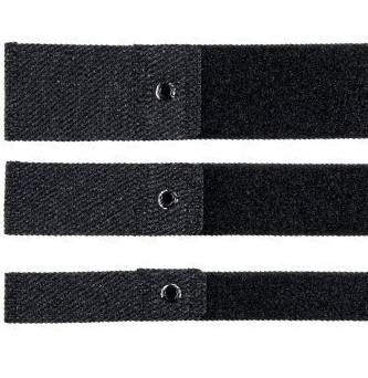Allard USA Nylon Strap with Eyelet Close-Up View (Shown in Black) 