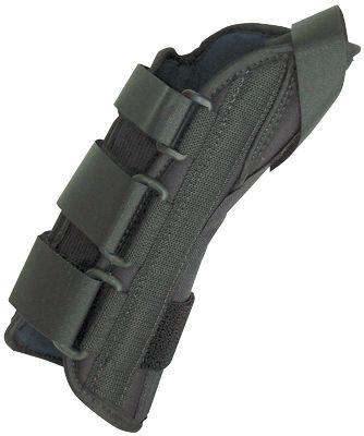 Left 8 Inch Wrist Splint with Abducted Thumb