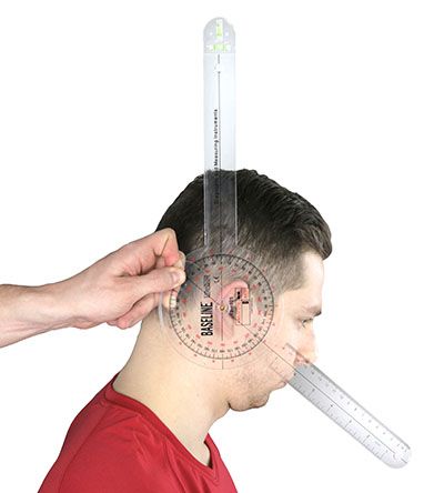 12 in. Baseline Absolute-Axis Goniometer in use