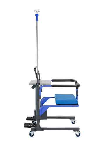 Patient Lift Transfer Chair, Patient Transfer Aid with Hard Seat