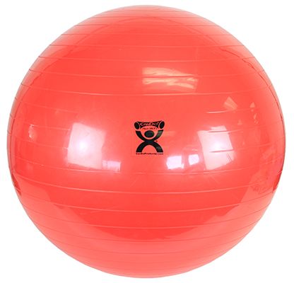CanDo￿ Inflatable Exercise Ball - Red