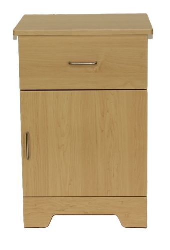 Bedside cabinet with one drawer and one door