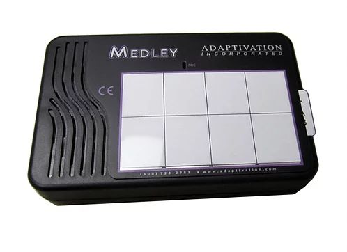 The Medley Assistive Technology Communicator without any images applied to the surface