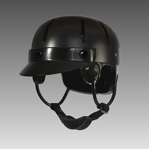 Deluxe Hard Shell Helmet with Visor shown in black