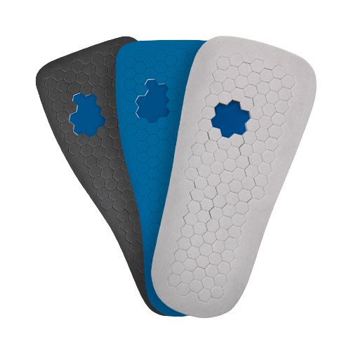 Insoles feature removable pegs for effective offloading (SOLD SEPARATELY)