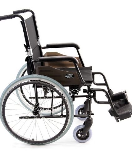 The LT-990 Ultra Lightweight wheelchair weighs in at just 24lbs, making it one of the lightest chairs available. 