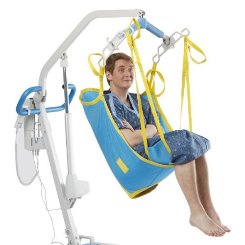 Shown above is the sling used in a patient lift