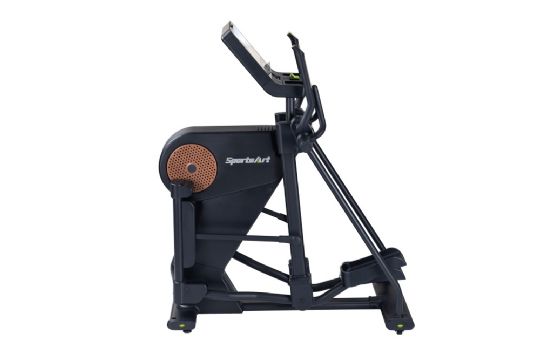 Side view of the Elliptical