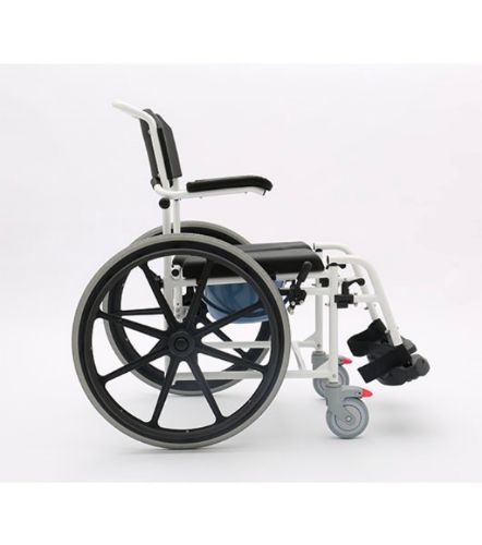 Side view of the wheelchair