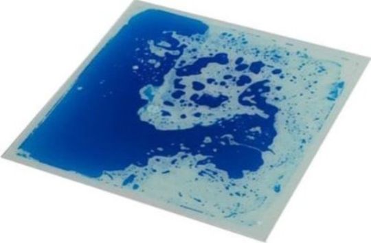 Cosmic Liquid Tiles - Blue Tile Variation