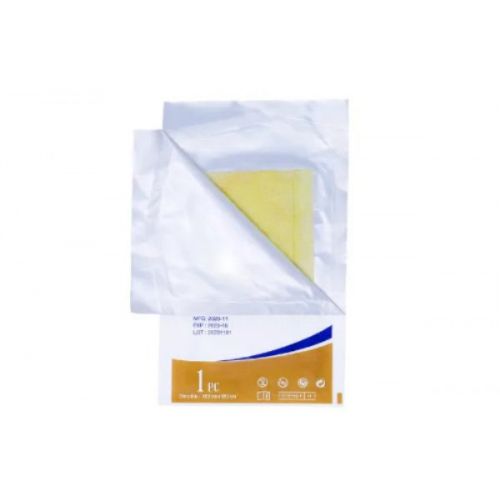 The Gauze Dressing is non-adherent and aids in keeping a moist wound surrounding