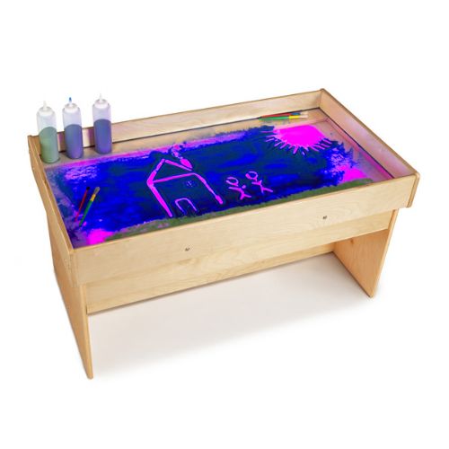 Light Tables feature multiple color options (table sold separately)