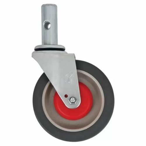 Here's its 5 x 1 - 1/4 inches Standard Swiveling casters