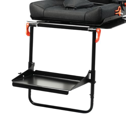 Foldable footrest (adjustable angle and height)