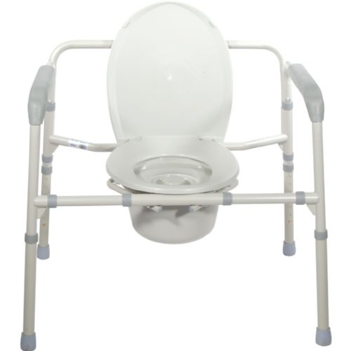 Bariatric All-In-One Steel Commode
