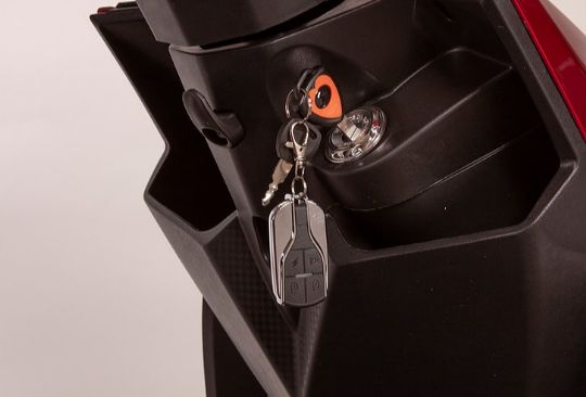 An anti-theft alarm system and keyless fob for enhanced security