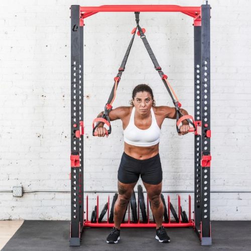 You may install your own slings for your workout