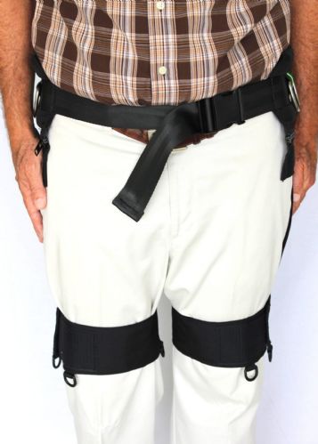 Front View of the Gait Harness