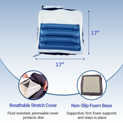 Alternating Pressure Wheelchair Cushion Custom sizes