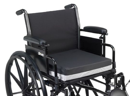 Premier One Cushion with Nylon Cover fits perfectly on the wheelchair
