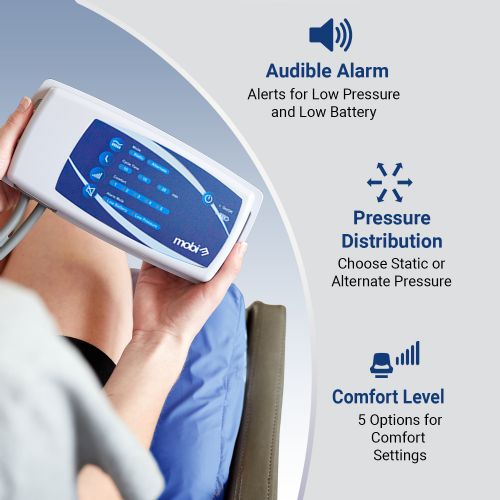 MobiCushion Alternating Pressure Relief Cushion : comfortable, effective pressure  relief