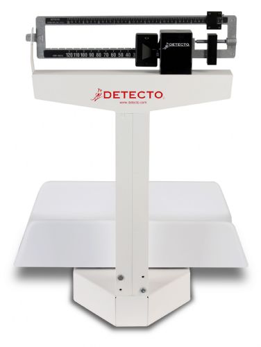 Back View of the Detecto Weigh Beam Pediatric Scale 
