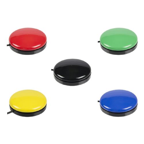 Buddy Button Wired Force Activated Switches is available in 5 color options