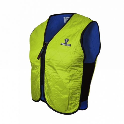 Vest shown in high visibility lime 