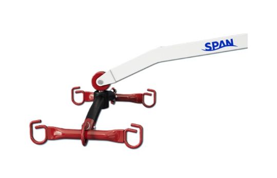 Foldable and Portable Full Body Powered Patient Lift - 6 Point Spreader Bar
