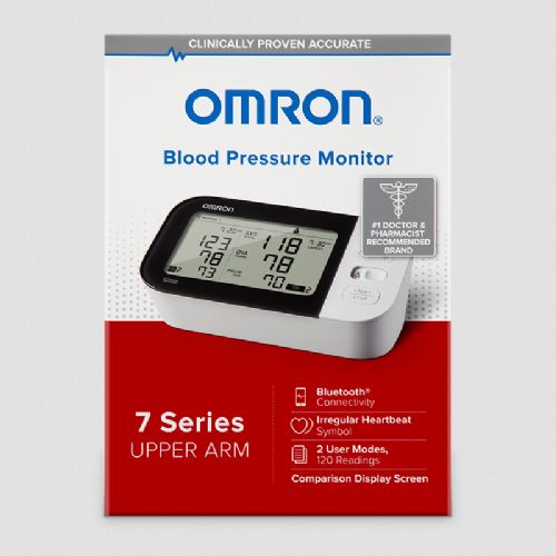 7 Series Wireless Upper-Arm Blood Pressure Monitor - View of Product Box