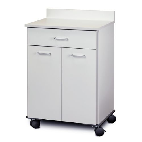 8921 Mobile Treatment Cabinet with 2 Doors and 1 Drawer