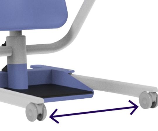 ncreases patient care
accessibility with a simple
and robust mechanical foot
pedal