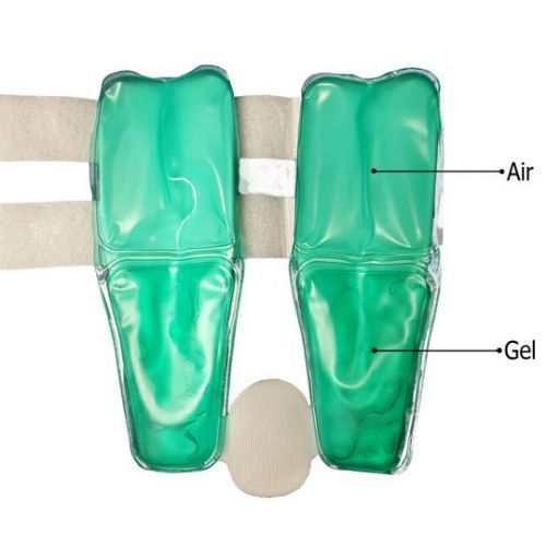 Inside of Swede-O Versi-Splint Ankle Support contains both gel and air pockets