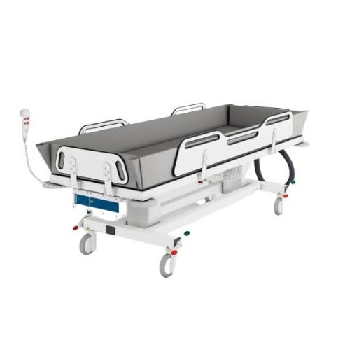 Extra Long AquaMax Shower Bed / Trolley 