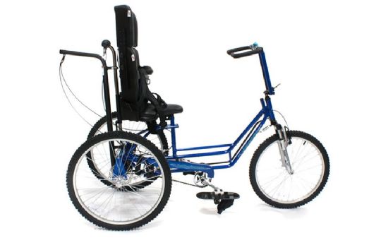 Side view of the Freedom Concepts AS 2600 Adventurer Adaptive Bike