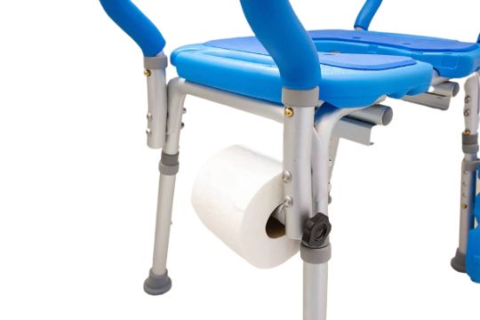 The Bariatric 3 in 1 Shower Commode Chair is a versatile bathroom aid