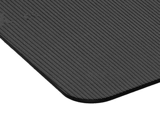Black Color Detailed View - Airex Closed Cell Exercise, Yoga, Pilates And Flotation Mats