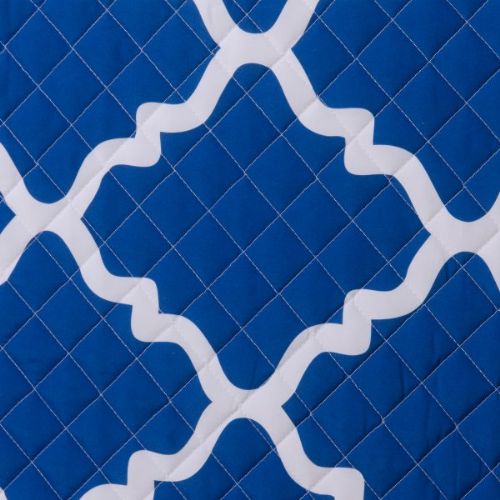 The Blue Moroccan stylish cover - has anti-spill protection