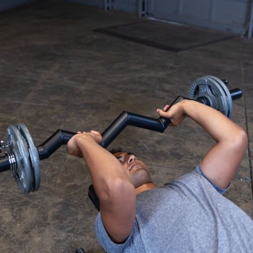 Fat Grip Olympic Curl Bar - Boosts your lifting power and sculpting chiseled forearms with every rep