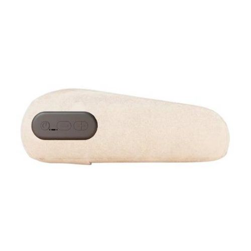 Side view of Ivory Bone Conduction Pillow