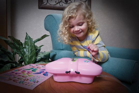 Ease pediatric patient anxiety with a fun nebulizer design