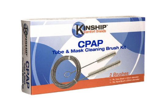 CPAP Brush Kit includes one Tube Brush and one Mask Brush