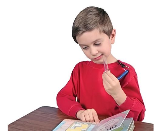 Sensory chew necklace also serves as an excellent autism sensory toy