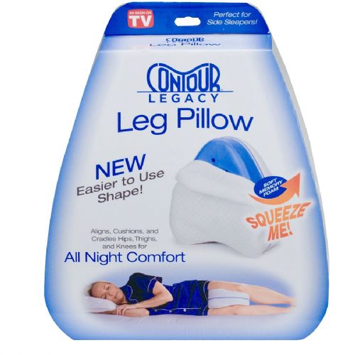 Contour Legacy Leg Pillow Review 2024 - The Sleep Captain - Reviews
