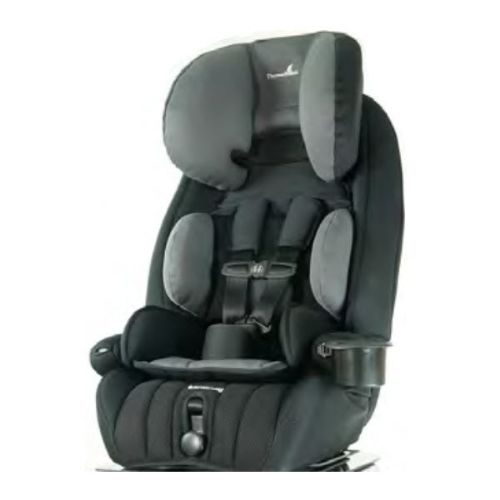 Defender Reha Special Needs Car Seat has an adjustable headrest and removable support pads so the Car Seat will later work as a Booster Seat