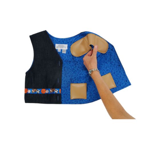 Stretch Denim Weighted Vest  Weighted Vests for Kids with Special Needs