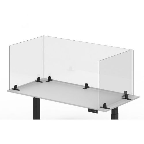 30 in. x 24 in. (located on both short sides of the table)