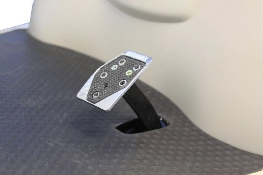 Close Up View of the Brake Pedal