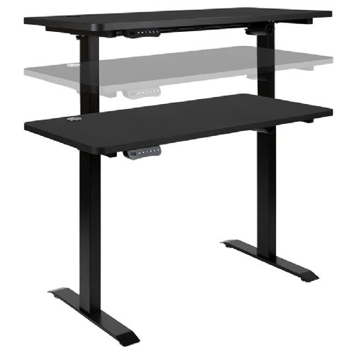 Table adjusts from 28.5 inches to 45.25 inches