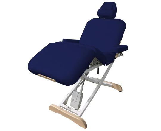 Elegance Deluxe Electric Massage Table - Shown in Sapphire